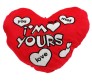 Love Heart Red I M Yours Pillow With I Love You on Press Medium Size[10 x 14 inches]